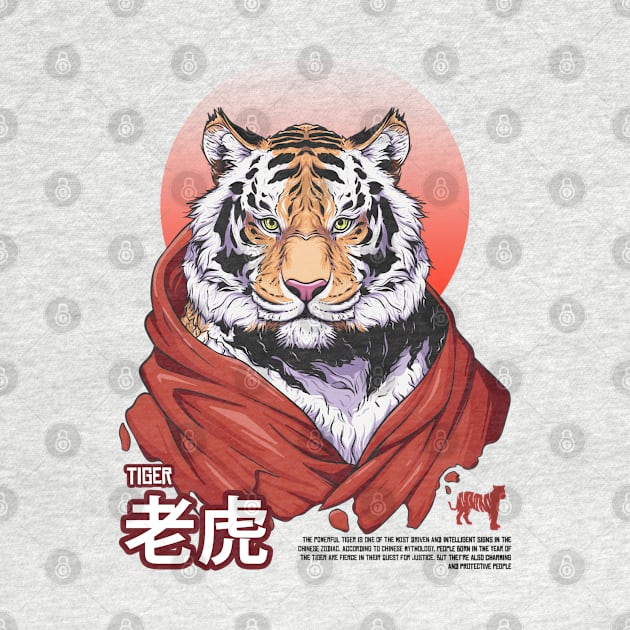 Tiger chinese zodiac by Wahyuwm48